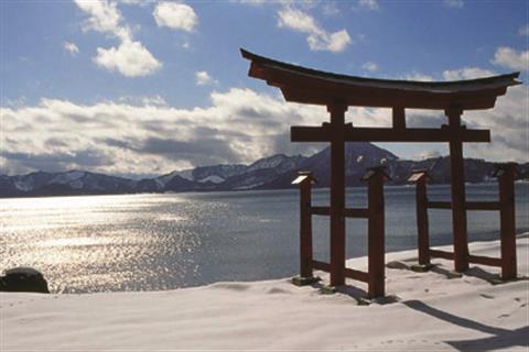 御座石神社へ初参り